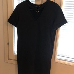 Black Color Women Tshirt